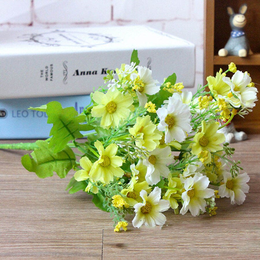 Decorative Artificial Flowers 28 pcs Set