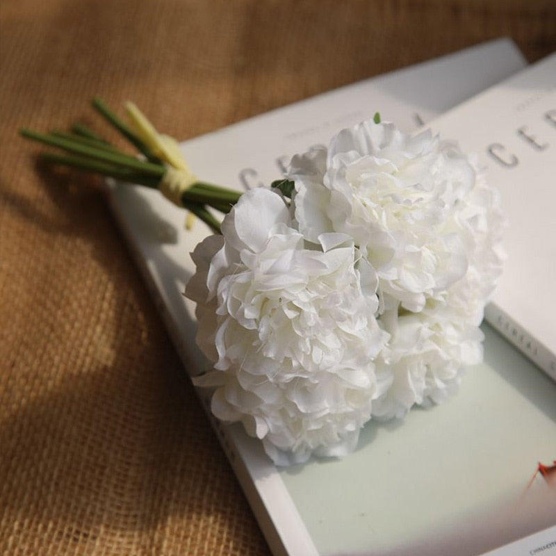 Silk Hydrangea Artificial Flowers