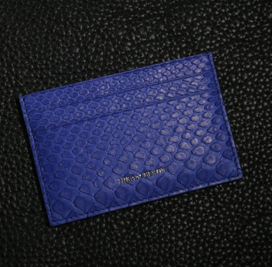 Luxurious Python Leather Women's Cardholder