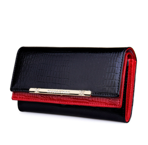 Luxurious Artificial Crocodile Leather Women’s Wallet