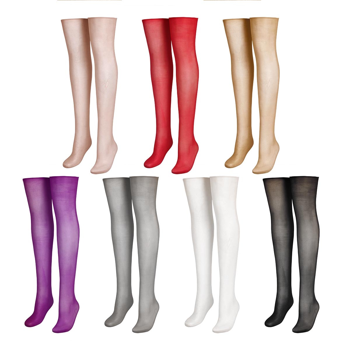 Women's Satin Compression Stockings