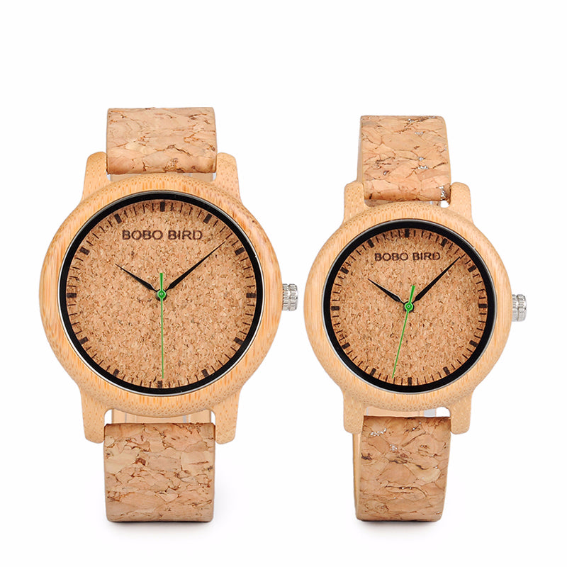 Bamboo Handmade Watches for Couples and Lovers