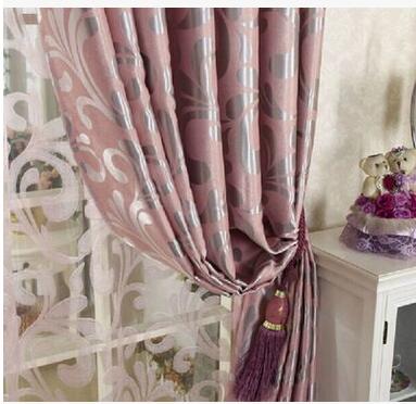 Luxury Ornament Double Jacquard Curtains