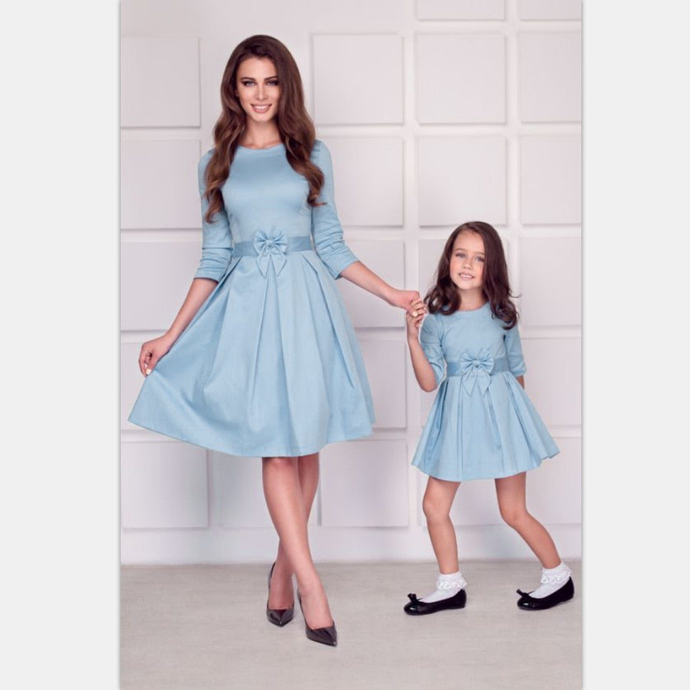 Mommy And Daughter Matching Dresses