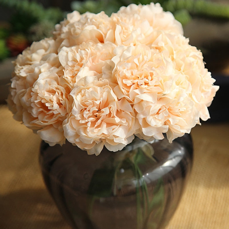 Silk Hydrangea Artificial Flowers