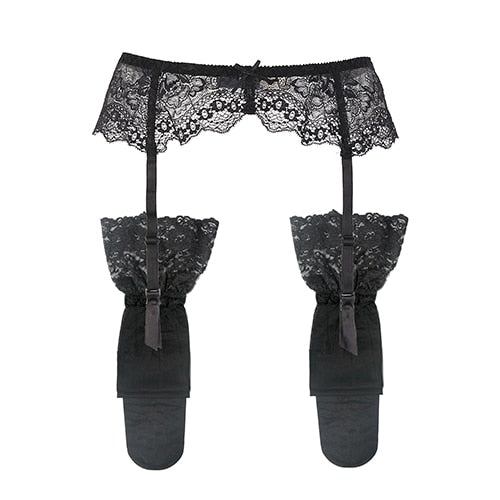 Fashion Garter Belts and Stockings 2 pcs/Set