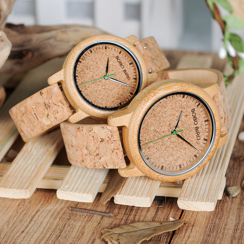 Bamboo Handmade Watches for Couples and Lovers