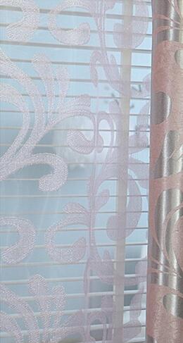 Luxury Ornament Double Jacquard Curtains