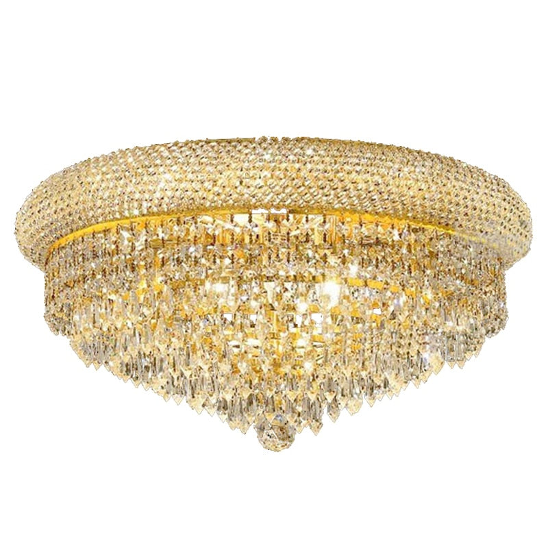 Luxury Crystal Dome Shaped Ceiling Lamp